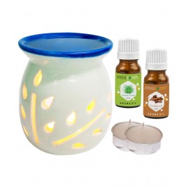 Peepalcomm Ceramic Aroma Oils & Diffusers Set - Pack of 5