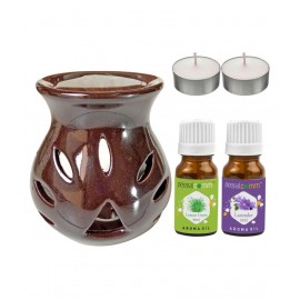 Peepalcomm Ceramic Aroma Oils & Diffusers Set - Pack of 5