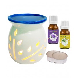 Peepalcomm Ceramic Aroma Oils & Diffusers Set - Pack of 5