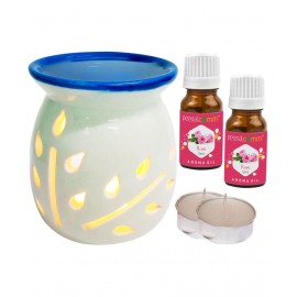 Peepalcomm Ceramic Aroma Oils & Diffusers Set - Pack of 5