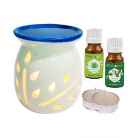 Peepalcomm Ceramic Aroma Oils & Diffusers Set - Pack of 5