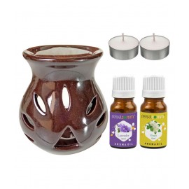 Peepalcomm Ceramic Aroma Oils & Diffusers Set - Pack of 5