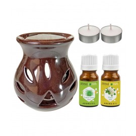 Peepalcomm Ceramic Aroma Oils & Diffusers Set - Pack of 5