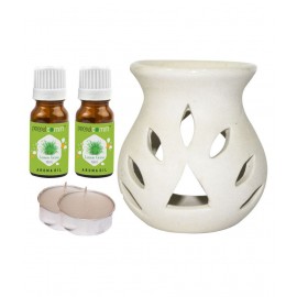 Peepalcomm Ceramic Aroma Oils & Diffusers Set - Pack of 5