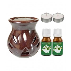 Peepalcomm Ceramic Aroma Oils & Diffusers Set - Pack of 5