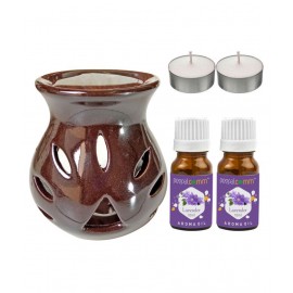 Peepalcomm Ceramic Aroma Oils & Diffusers Set - Pack of 5