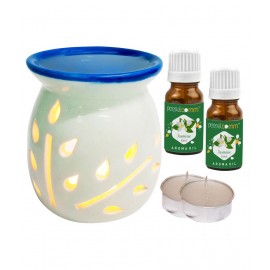 Peepalcomm Ceramic Aroma Oils & Diffusers Set - Pack of 5