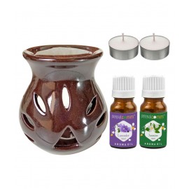 Peepalcomm Ceramic Aroma Oils & Diffusers Set - Pack of 5