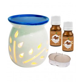 Peepalcomm Ceramic Aroma Oils & Diffusers Set - Pack of 5