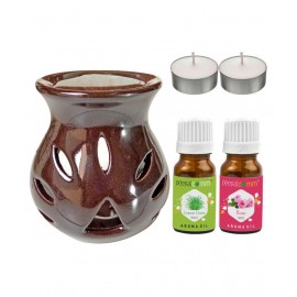 Peepalcomm Ceramic Aroma Oils & Diffusers Set - Pack of 5