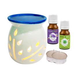 Peepalcomm Ceramic Aroma Oils & Diffusers Set - Pack of 5