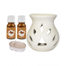 Peepalcomm Ceramic Aroma Oils & Diffusers Set - Pack of 5