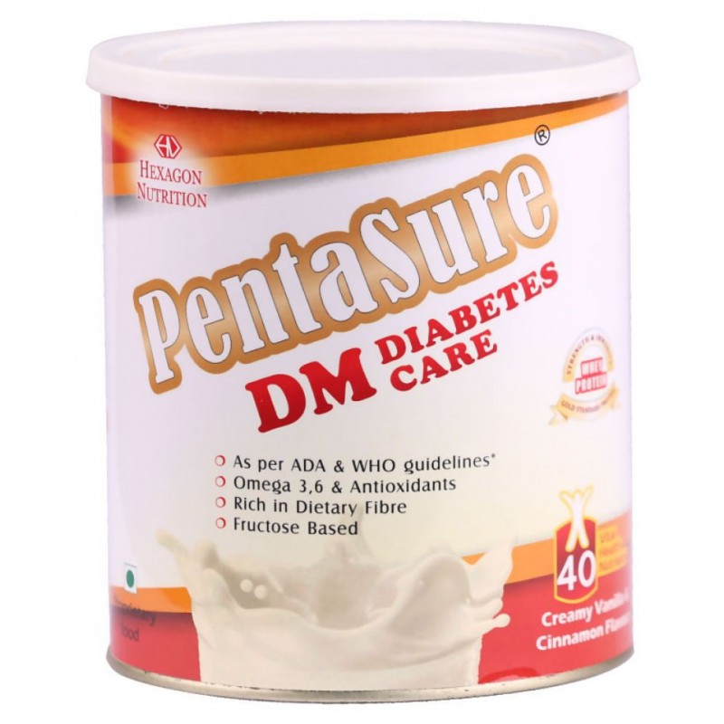 Pentasure DM VANILLA -  Nutrition for Diabetes Patients 400 gm