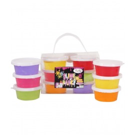 Penyan™ Crystal Slime Pack of 6, Non Toxic DIY Crystal Clay Soft Slime Magic Mud in Assorted Colors Set Toy Gifts ( Age 3+ Year )