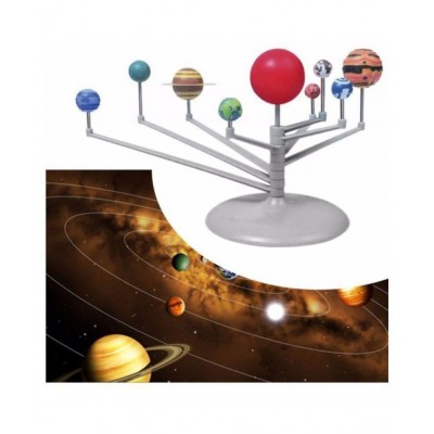 Pepperonz DIY Glow In The Dark Solar System Planetarium Model Kids Science Kit  (Multicolor)