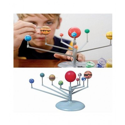 Pepperonz DIY Glow In The Dark Solar System Planetarium Model Kids Science Kit  (Multicolor)