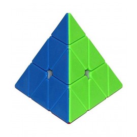 Pepperonz Pyraminx Stickerless Speed Cube Triangle Cube Puzzle