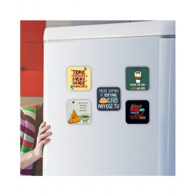 Photojaanic Funny, Witty Quotes Fridge Magnets Rubberized Square Fridge Magnets Fridge Magnet - Pack of 1