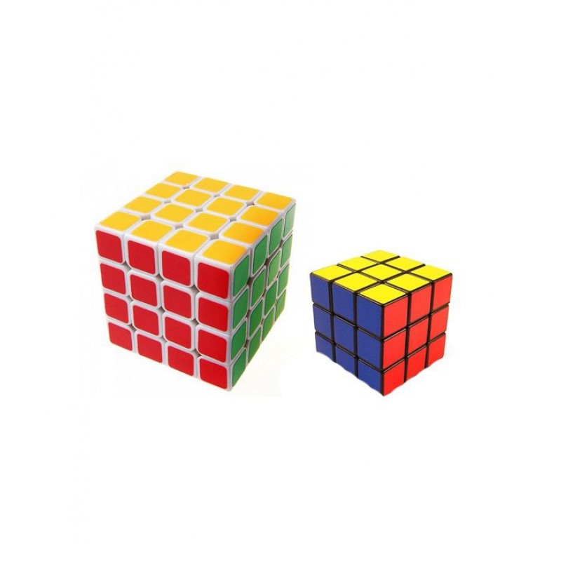 Pi World Magic Cube Combo (4 X 4 + 3 X 3)