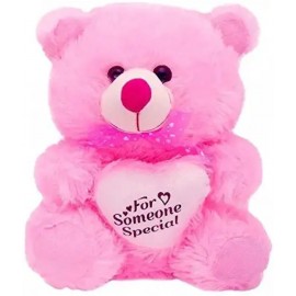 Pink (12 Cm) Mono teddy bear, soft toys, stuffed toy, plush toys, teddy bear for girls/boys/kids, valentine day gift, anniversary gift, teddy for girlfriend boyfriend