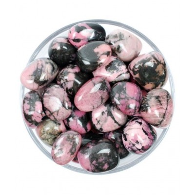 Pink Rhodonite Natural Agate Stone Tumble