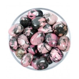 Pink Rhodonite Natural Agate Stone Tumble