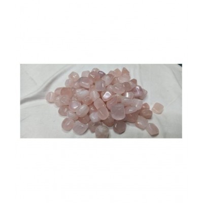 Pink Rose Quartz AA Quality Natural Agate Tumble Stone ( 100GM )