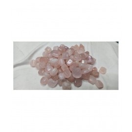 Pink Rose Quartz AA Quality Natural Agate Tumble Stone ( 100GM )