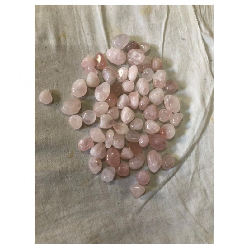 Pink Rose Quartz Natural Agate Tumble Stone ( 100 G )
