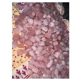 Pink Rose Quartz Natural Agate Tumble Stone