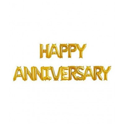 Pixelfox Happy Anniversary Party Decoration (Pack of 48)