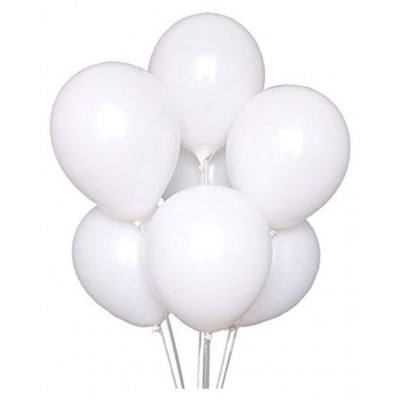 Pixelfox Happy Birthday Letters Foil Balloons 13 Pc (Gold) + Pack of 30 Party Decoration Balloons(Red, Red Heart & White)