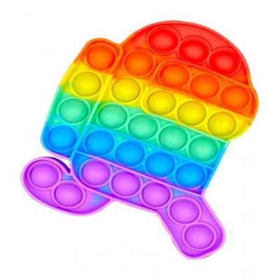 Pop It Star shape & pop it robot Racer & pop it Robot popit 3 popit combo pack Push Bubble Fidget Toy Among Us Pop Pits Great Stress Reliever Squeeze Silicone Material Useful Gifts For Girls And Boys Kids