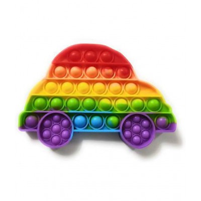 Pop It frog & car ambasdar popit combo pack of 2 popit shape pop it Fidget Toy, Silicone Push Pop Squeeze Anxiety Stress Relief Bubble Popping Sensory Toy, Frog Toy Fidgets for Kids Adults, Popper Learning