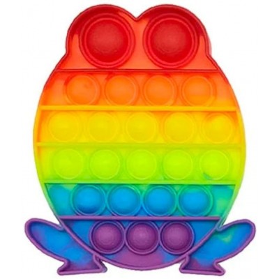 Pop It frog & car ambasdar popit combo pack of 2 popit shape pop it Fidget Toy, Silicone Push Pop Squeeze Anxiety Stress Relief Bubble Popping Sensory Toy, Frog Toy Fidgets for Kids Adults, Popper Learning