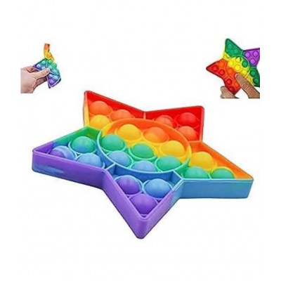 Pop It square shape Push Bubble Fidget Toy Among Us Pop Pits Great Stress Reliever Squeeze Silicone Material Useful Gifts For Girls And Boys Kids Fun Toys