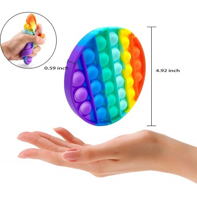 PopIt Fidget Toy for Boys & Girls Round 2pc