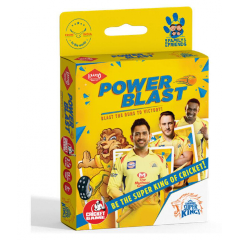 Power Blast-CSK Cricket card game