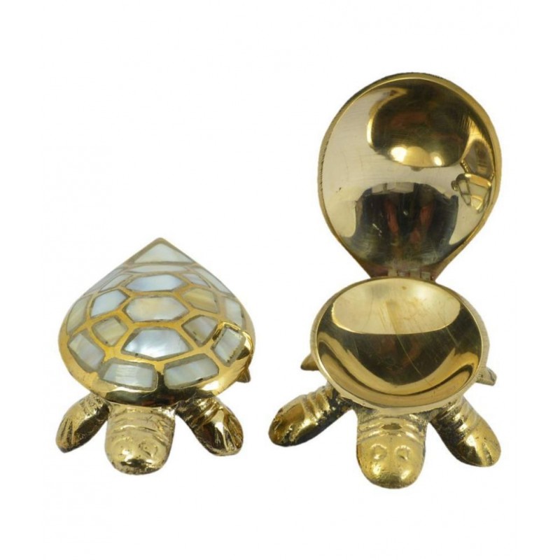 Prabhu Darshan Brass Tortoise