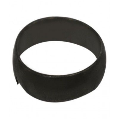 Prabhu Darshan Presents Kale Ghode Ki Naal Original Ring | Ghode Ki Naal Ring For Unisex (Men And Women) | Free Size ,Black, PACK OF 3