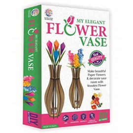 Premium Quality Elegant Flower Vase Making kit.Make Your own Flower vase & Different Types of Flowers