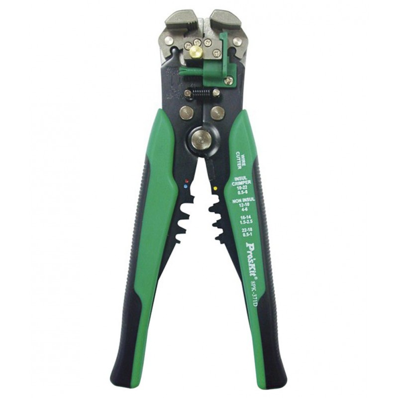 Proskit 8pk-371d Iron Automatic Wire Stripper & Crimper