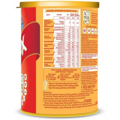 Protinex  Original Nutritional Drink-  Health Drink 250 gm