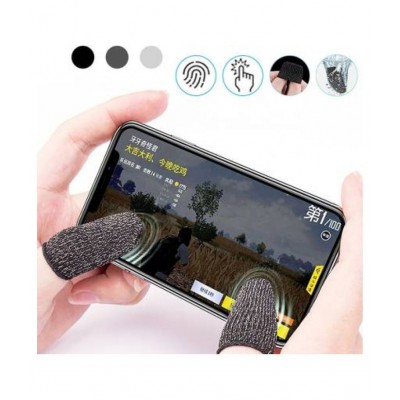 Pubg Breathable Anti-Sweat Thumb Sleeve, Slip-Proof SweatProof for Android & iOS Finger Sleeve  (Pack of 2)