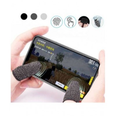 Pubg Breathable Anti-Sweat Thumb Sleeve, Slip-Proof SweatProof for Android & iOS Finger Sleeve (Pack of 2)