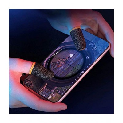 Pubg Breathable Anti-Sweat Thumbeat Proof for Android  Sleeve, Slip-Proof Sw&  Finger Sleeve (Pack of 3)