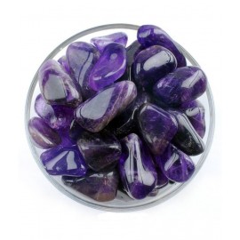 Purple Amethyst Natural Agate Tumble Stone ( 100 G )