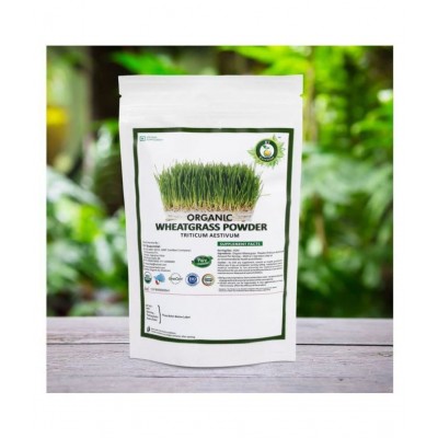R V Essential Organic Wheatgrass Powder 200 gm Pack Of 1