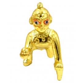 RAJ ART Krishna Idol Metal Statue for Mandir Pooja, Temple Puja,