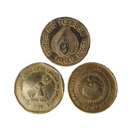 RARE 1 RUPEE 3 COINS SET FOR COLLECTION